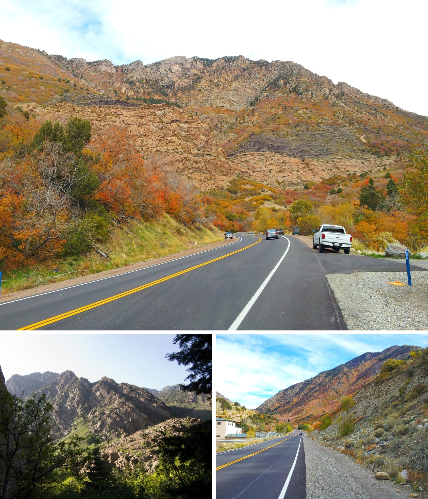 Big Cottonwood Canyon scenic drive in Autumn near Salt Lake City, Utah, Images from Getty Images