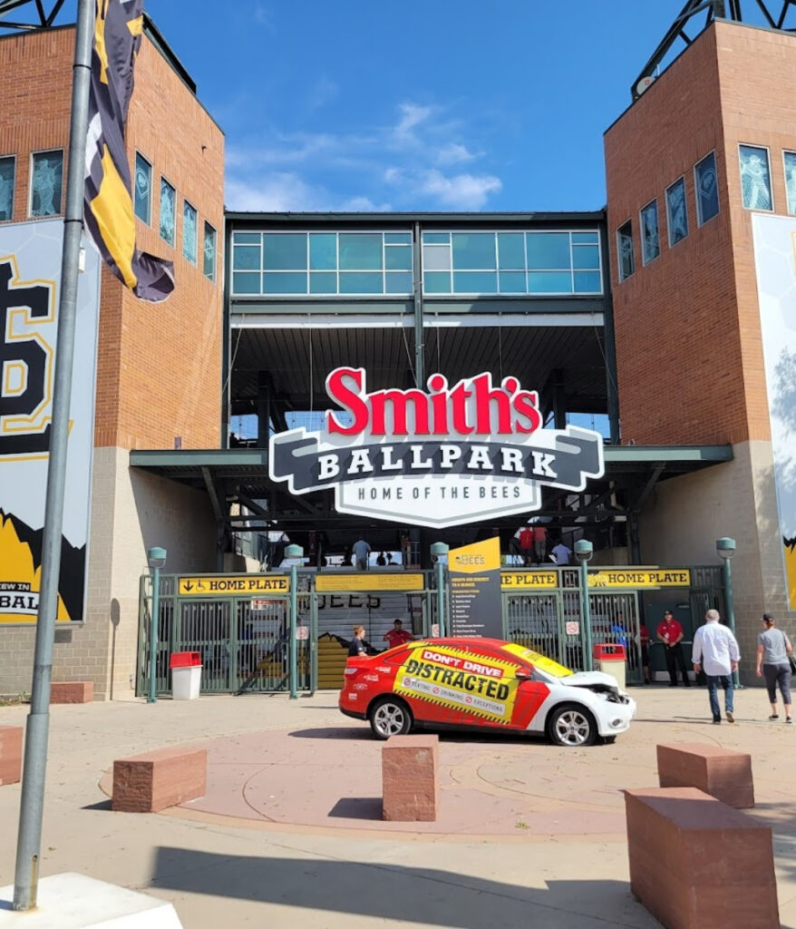 Smith's Ballpark in Salt Lake City, Utah