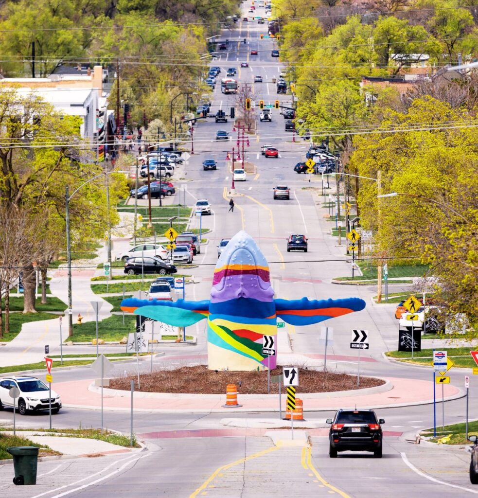 Out of the Blue Image from saltlakepublicart