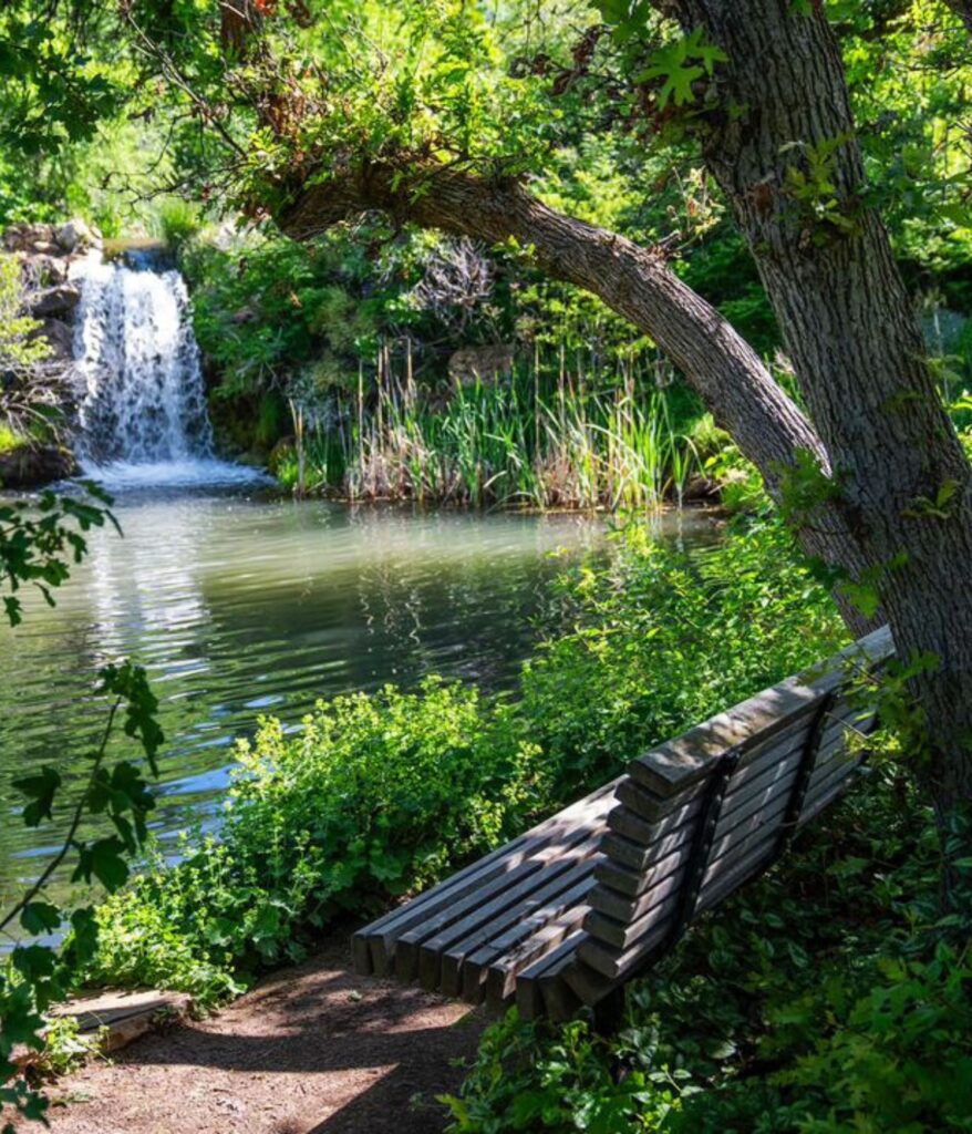 Red Butte Garden in Salt Lake City, UT Image from Instagram