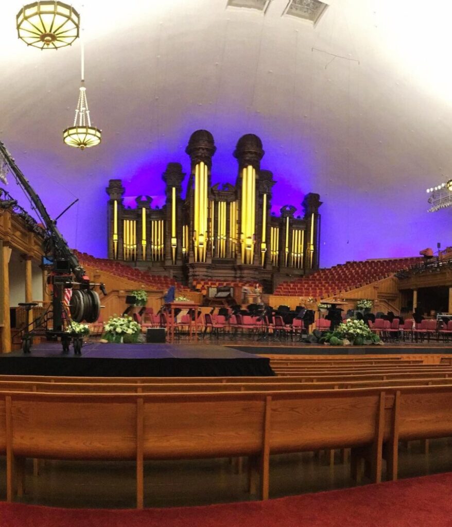 Salt Lake Tabernacle in Salt Lake City, UT Image from Instagram