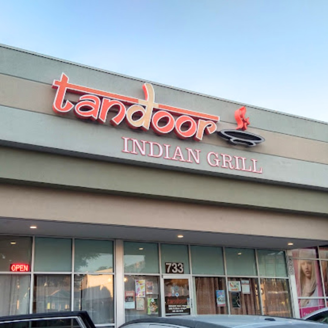 Outside Tandoor Indian Grill an Indian Restaurant in Salt Lake City Utah