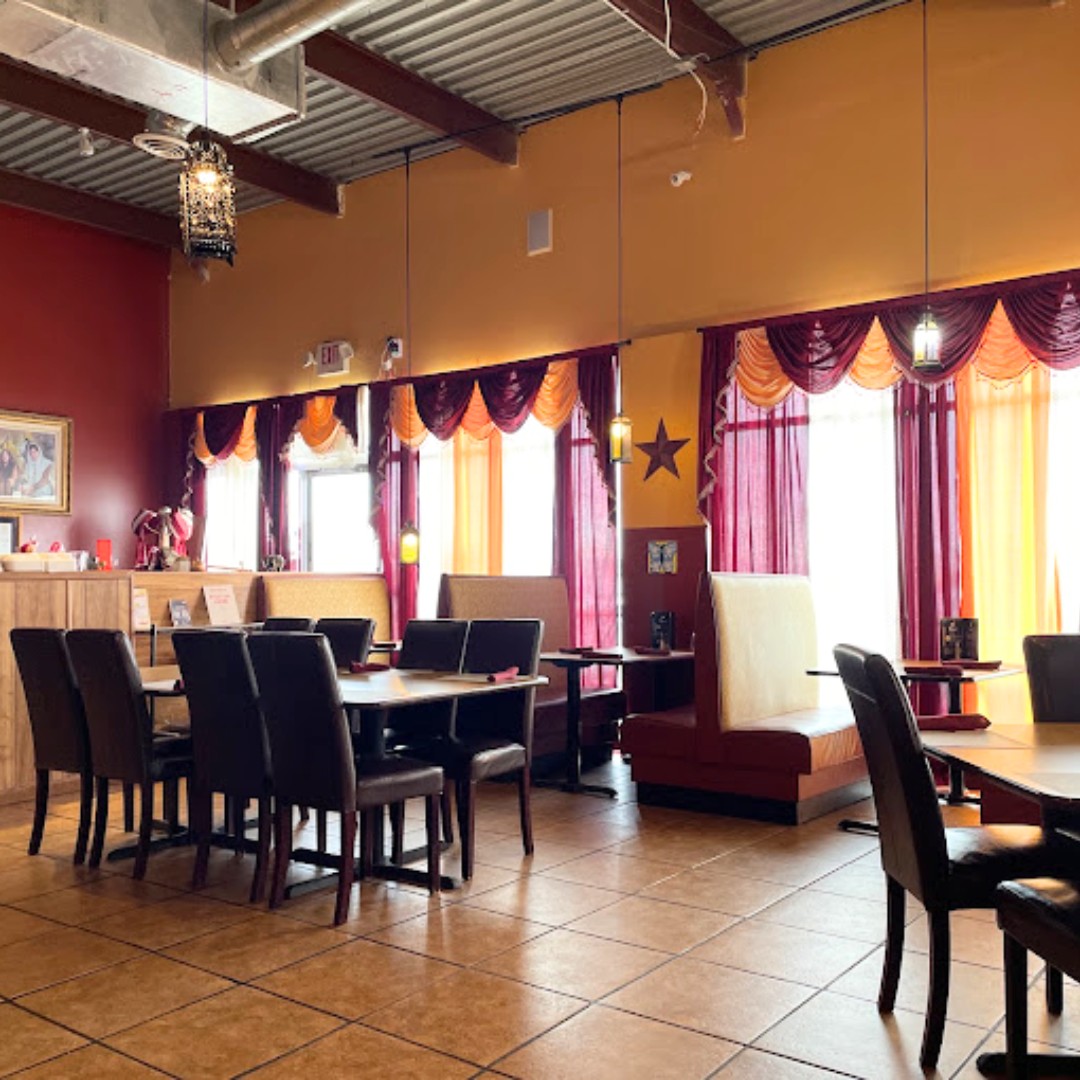 Inside Taste of India Grill an Indian Restaurant in Bountiful near Salt Lake City Utah